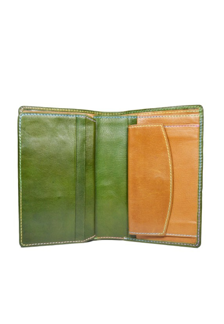 Christ Medium Wallet Green